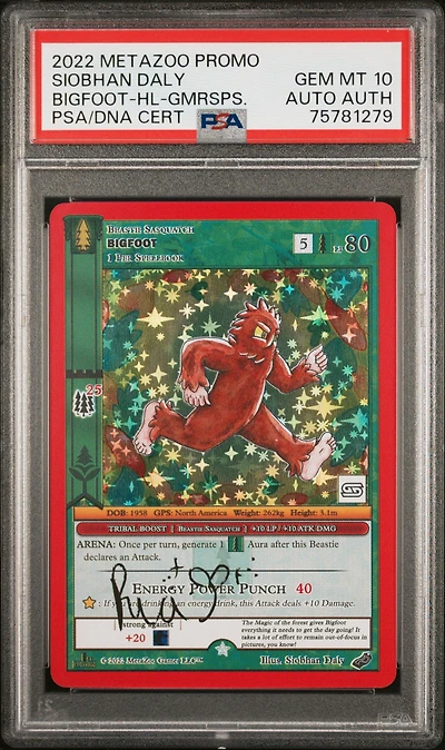 2022 Metazoo Promo null Bigfoot PSA 10