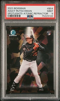 2023 Bowman Spotlights Bs4 Adley Rutschman Atomic Refractor PSA 9