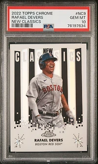2022 Topps Chrome New Classics Nc9 Rafael Devers PSA 10
