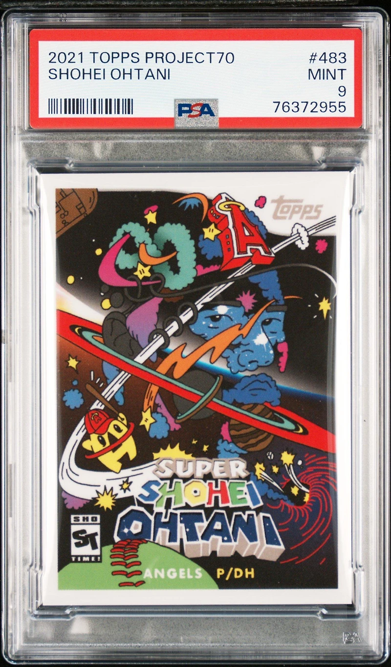 2021 Topps Project70 483 Shohei Ohtani PSA