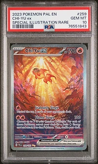 2023 Pokemon Pal En-paldea Evolved 259 Chi-yu Ex Special Illustration Rare PSA