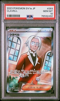 2023 Pokemon Japanese Sv1a-triplet Beat 093 Clavell PSA 10
