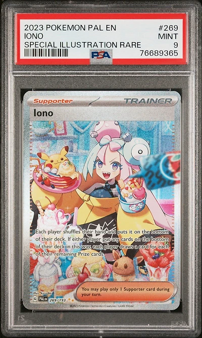 2023 Pokemon Pal En-paldea Evolved 269 Iono PSA