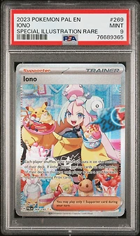 2023 Pokemon Pal En-paldea Evolved 269 Iono PSA