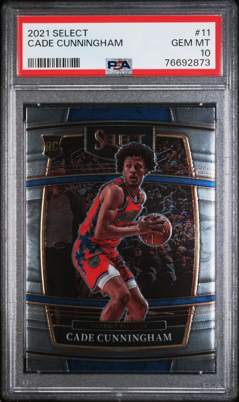 2021 Panini Select 11 Cade Cunningham PSA 10