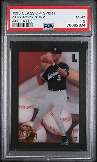 1993 Classic 4 Sport Acetates  Alex Rodriguez PSA 9