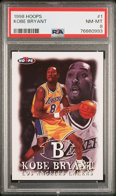 1998 Hoops 1 Kobe Bryant PSA