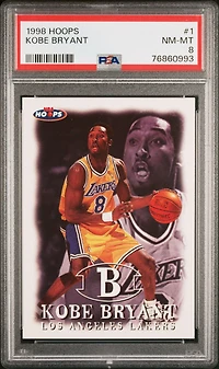 1998 Hoops 1 Kobe Bryant PSA