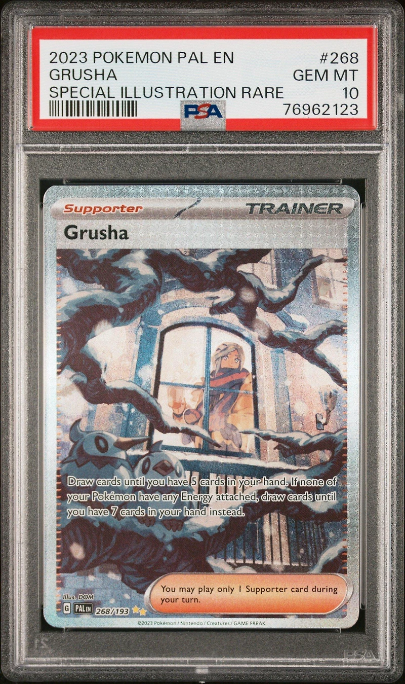 2023 Pokemon Pal En-paldea Evolved 268 Grusha Special Illustration Rare PSA