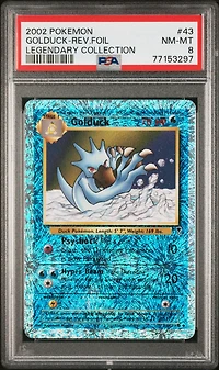2002 Pokemon Legendary Collection 43 Golduck-reverse Foil PSA