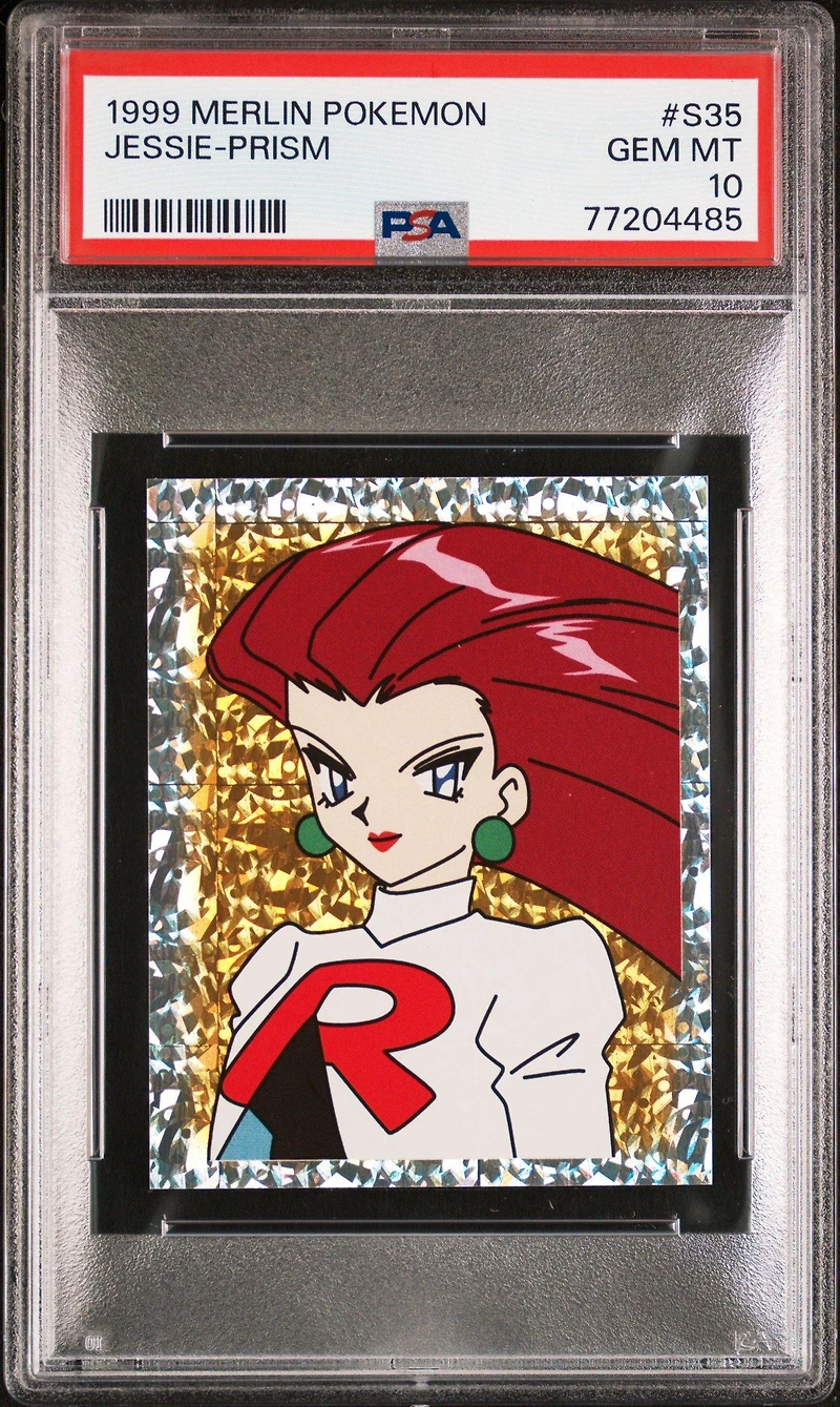 1999 Merlin Pokemon S35 Jessie-prism PSA