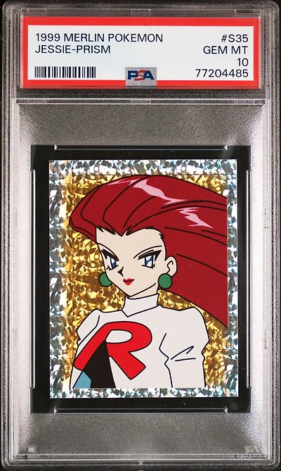 1999 Merlin Pokemon S35 Jessie-prism PSA