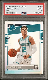 2020 Panini Donruss Optic 153 Lamelo Ball Holo PSA