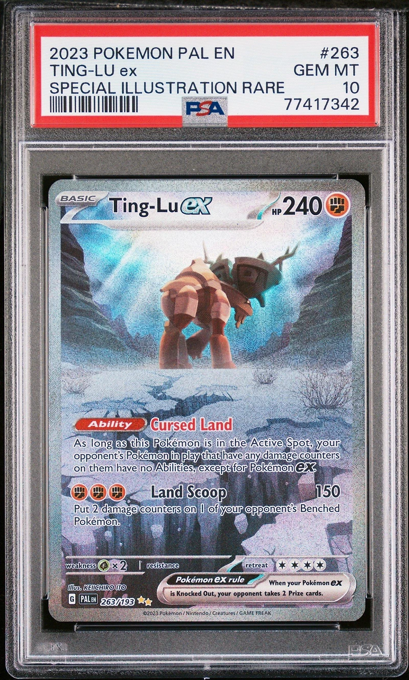 2023 Pokemon Pal En-paldea Evolved 263 Ting PSA 10