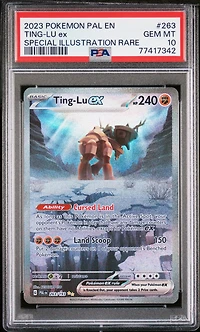 2023 Pokemon Pal En-paldea Evolved 263 Ting PSA 10