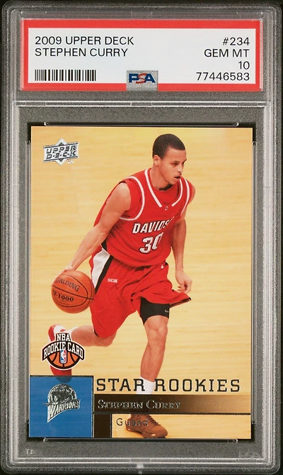 2009 Upper Deck 234 Stephen Curry PSA