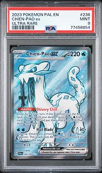 2023 Pokemon Pal En-paldea Evolved 236 Chien-pao Ex Ultra Rare PSA