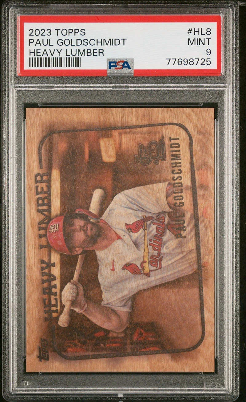2023 Topps Heavy Lumber Hl8 Paul Goldschmidt PSA 9