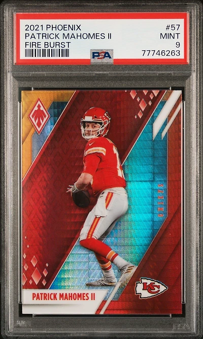 2021 Panini Phoenix 57 Patrick Mahomes Ii PSA 9