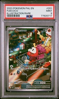 2023 Pokemon Pal En-paldea Evolved 201 Fuecoco PSA
