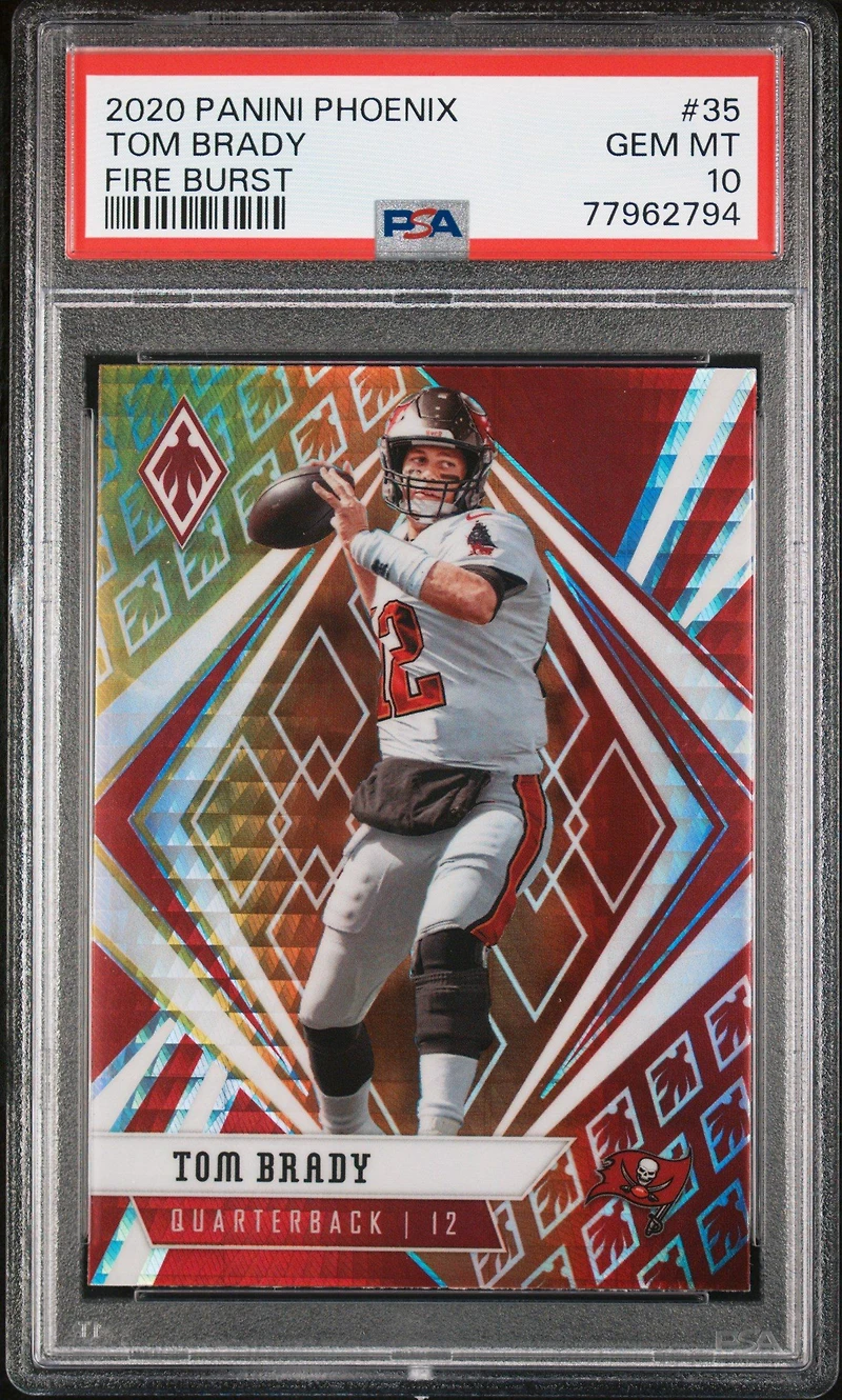 2020 Panini Phoenix 35 Tom Brady PSA 10