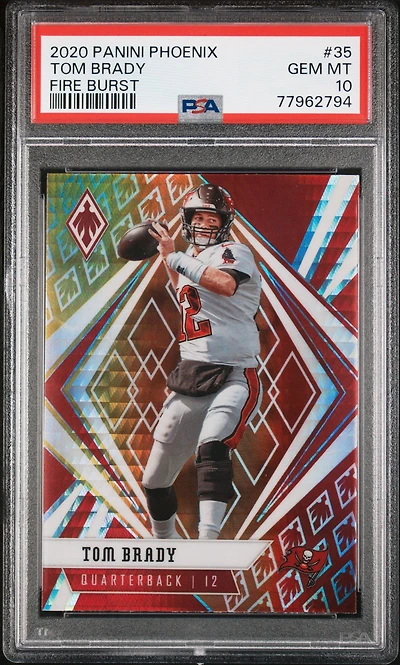 2020 Panini Phoenix 35 Tom Brady PSA 10