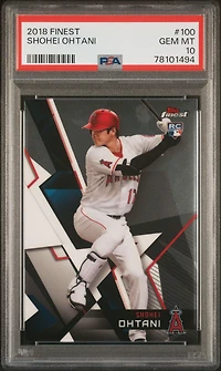 Finest 100 Shohei Ohtani PSA 10