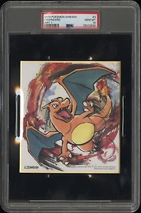 2019 Pokemon Shikishi Art 1 3 Charizard PSA 10