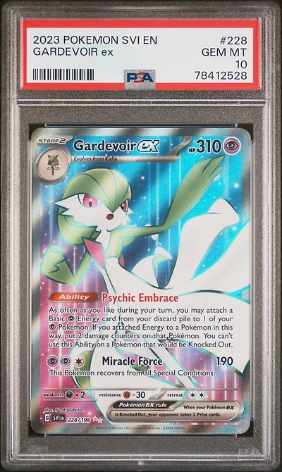 2023 Pokemon Svi En-scarlet & Violet 228 Gardevoir Ex PSA 10