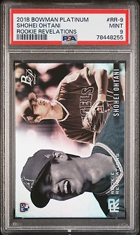 2018 Bowman Platinum Rookie Revelations Rr-9 Shohei Ohtani PSA 9