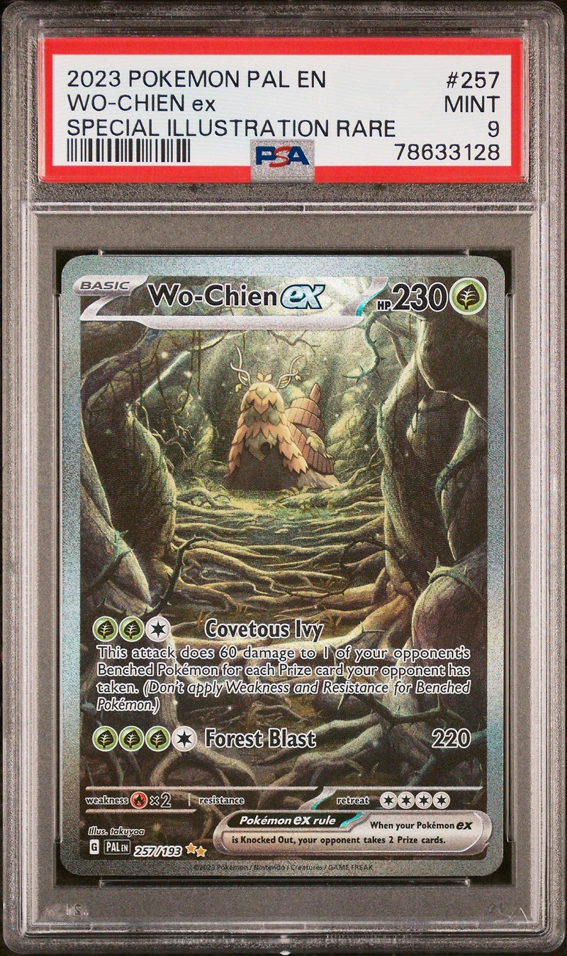 2023 Pokemon Pal En-paldea Evolved 257 Wo PSA