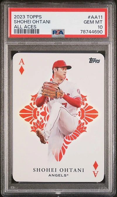 2023 Topps All Aces Aa11 Shohei Ohtani PSA