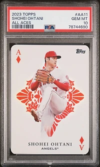 2023 Topps All Aces Aa11 Shohei Ohtani PSA
