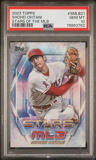2023 Topps Stars Of Mlb Smlb21 Shohei Ohtani PSA 10