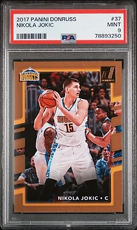 2017 Panini Donruss 37 Nikola Jokic PSA 9