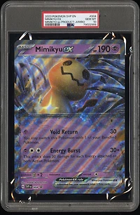 2023 Pokemon Svp En-sv Black Star Promo 004 Mimikyu Ex Mimikyu Ex Sealed Product Promo-jumbo PSA 10