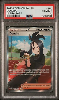 2023 Pokemon Pal En-paldea Evolved 250 Dendra Ultra Rare PSA 10