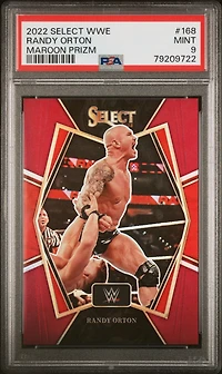 2022 Panini Select Wwe 168 Randy Orton Maroon Prizm PSA 9