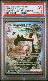 2023 Pokemon Pal En-paldea Evolved 256 Meowscarada Ex Special Illustration Rare PSA 9