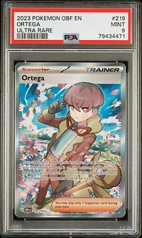 2023 Pokemon Obf En-obsidian Flames 219 Ortega Ultra Rare PSA