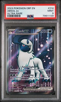 2023 Pokemon Obf En-obsidian Flames Absol Ex PSA