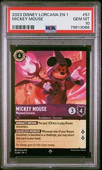 2023 Disney Lorcana En 1-the First Chapter 51 Mickey Mouse
