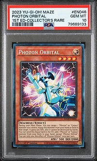 2023 Yu-gi-oh! Maze Of Memories En046 Photon Orbital 1st Edition-collector's Rare PSA 10