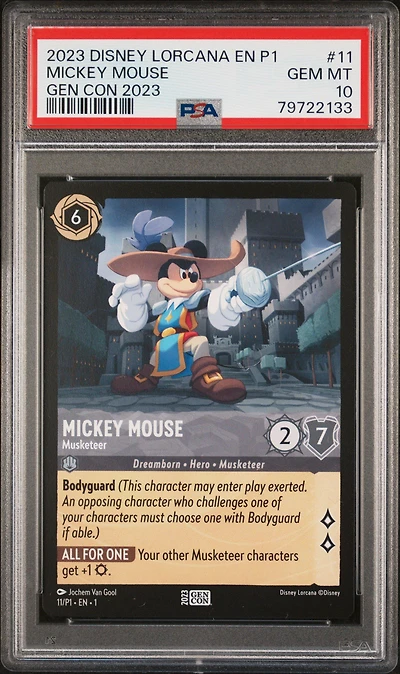 2023 Disney Lorcana En P1-promo 11 Mickey Mouse