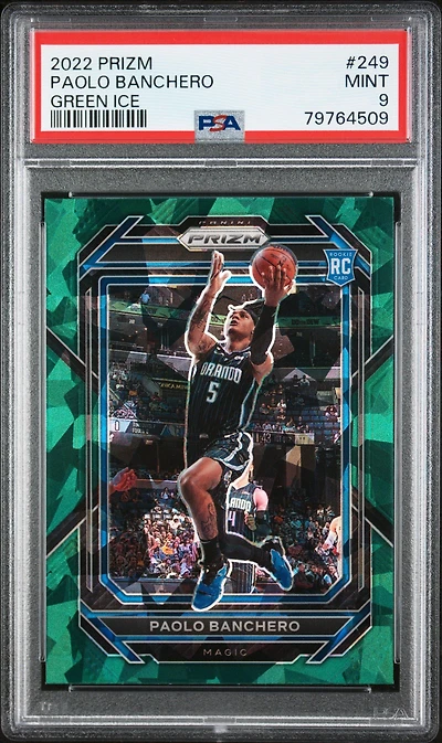 2022 Panini Prizm 249 Paolo Banchero Ice PSA