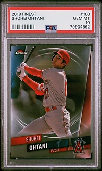 2019 Finest 100 Shohei Ohtani PSA 10