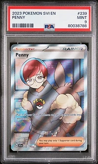 2023 Pokemon Svi En-scarlet & Violet 239 Penny PSA 9