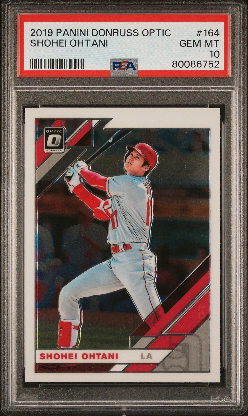 2019 Panini Donruss Optic 164 Shohei Ohtani PSA 10