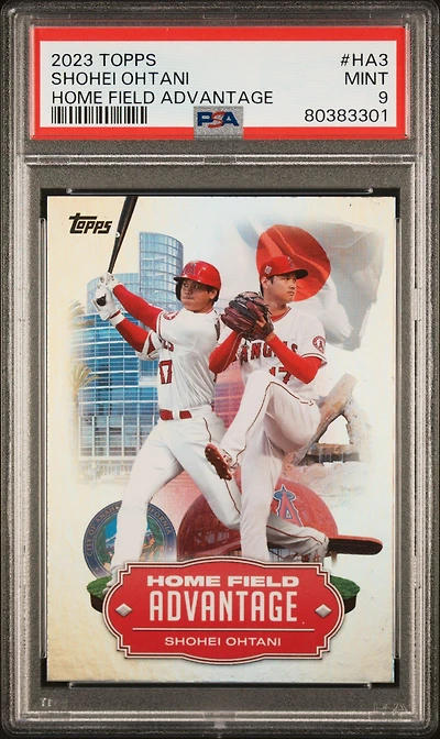 2023 Topps Home Field Advantage Ha3 Shohei Ohtani PSA 9