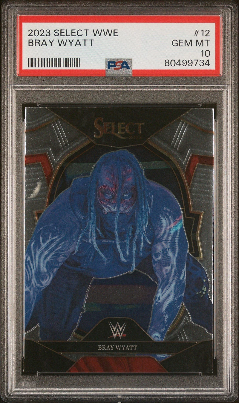 2023 Panini Select Wwe 12 Bray Wyatt PSA 10